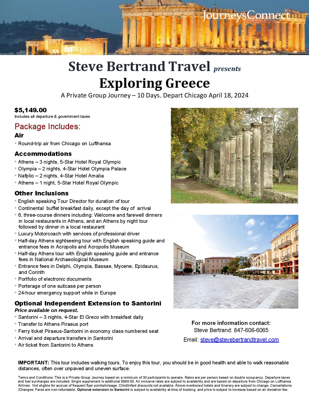 Exploring Greece « SteveBertrandTravel